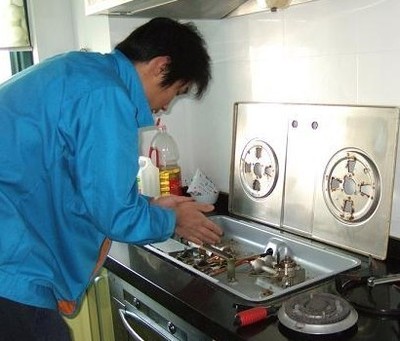 桂林市创尔特燃气灶维修服务案例